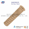 Plastic HDPE Dowel for Concrete Sleeper of Railroad